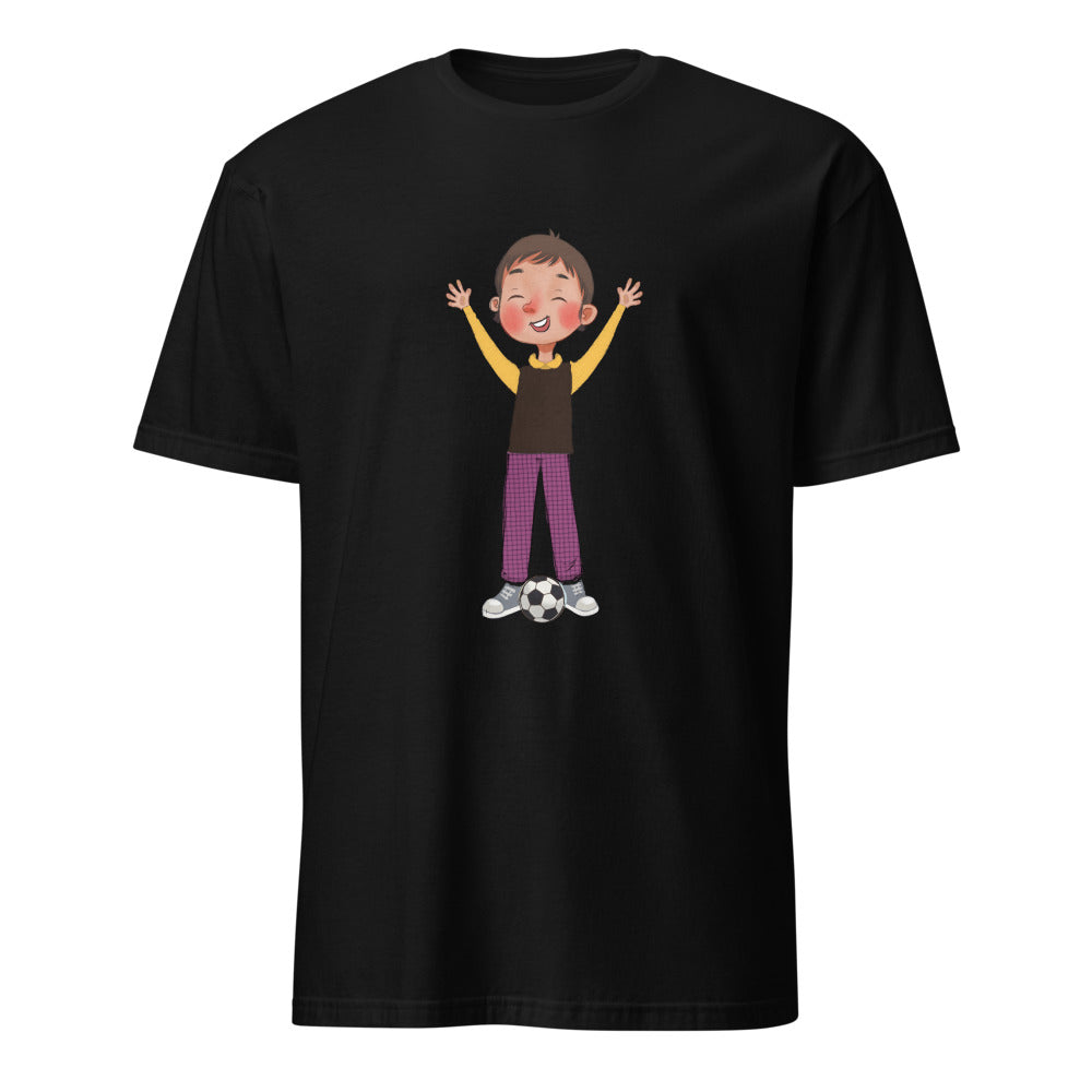 Gazi Character Unisex Softstyle T-Shirt, Roots & Talks - Black