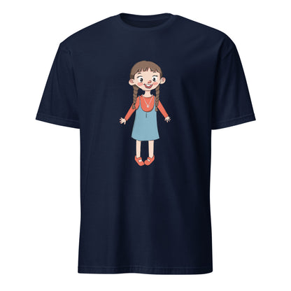 Eylül Character Unisex Softstyle T-Shirt, Roots & Talks - Navy