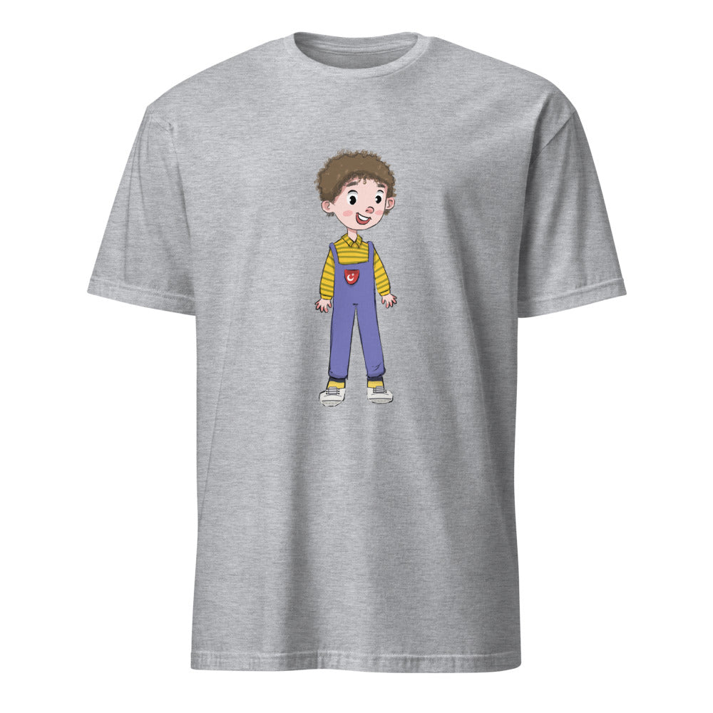 Ahmet Character Unisex Softstyle T-Shirt, Roots & Talks - Sport Grey