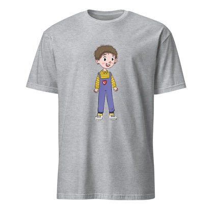 Ahmet Character Unisex Softstyle T-Shirt, Roots & Talks - Sport Grey
