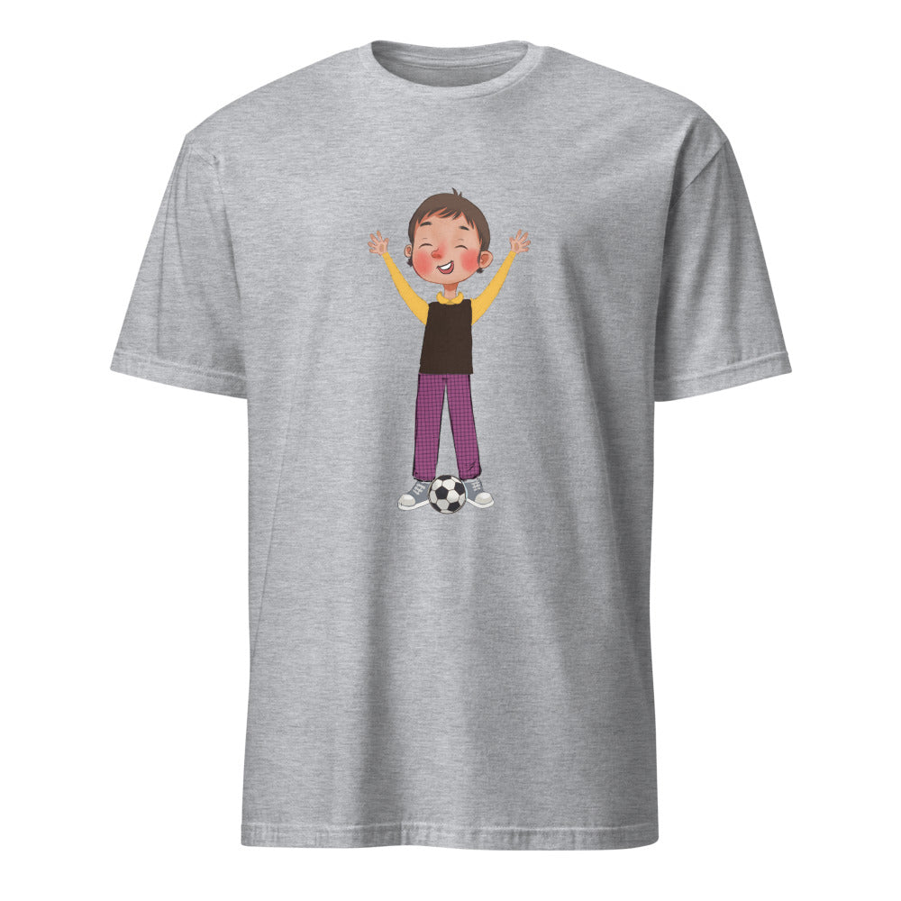Gazi Character Unisex Softstyle T-Shirt, Roots & Talks - Sport Grey
