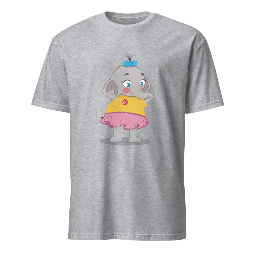 Filiz Elephant Unisex Softstyle T-Shirt, Roots & Talks - Sport Grey
