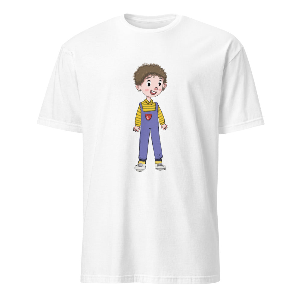 Ahmet Character Unisex Softstyle T-Shirt, Roots & Talks - White