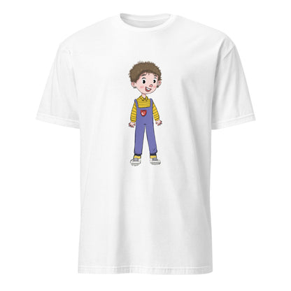 Ahmet Character Unisex Softstyle T-Shirt, Roots & Talks - White