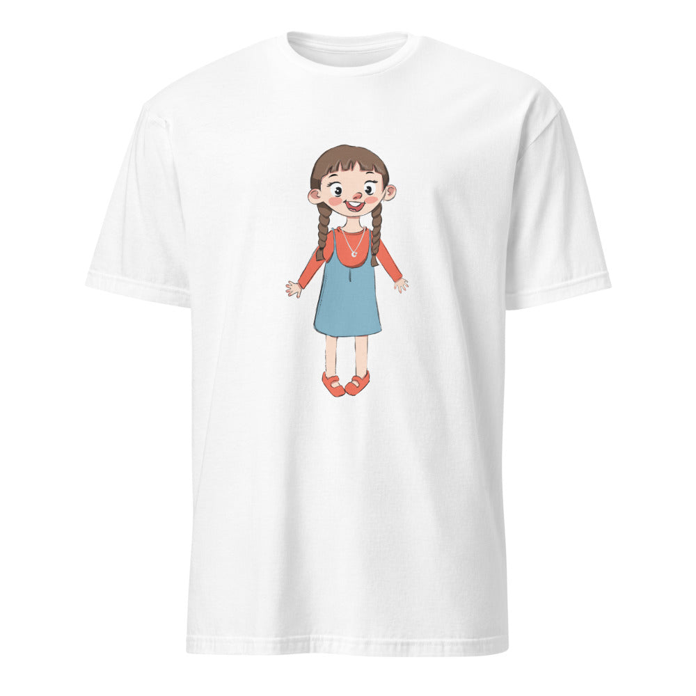 Eylül Character Unisex Softstyle T-Shirt, Roots & Talks - White