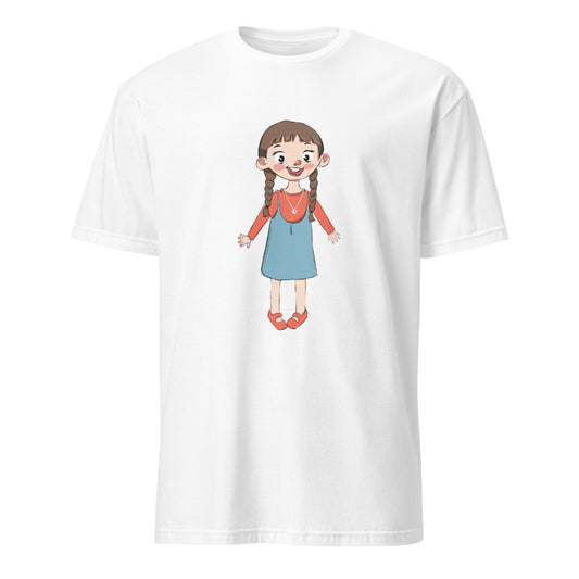 Eylül Character Unisex Softstyle T-Shirt, Roots & Talks - White