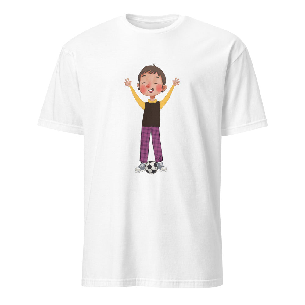 Gazi Character Unisex Softstyle T-Shirt, Roots & Talks - White