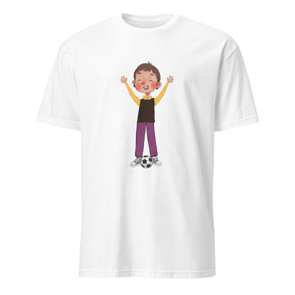 Gazi Character Unisex Softstyle T-Shirt, Roots & Talks - White