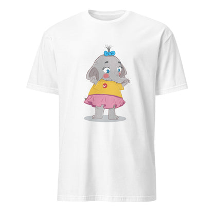 Filiz Elephant Unisex Softstyle T-Shirt, Roots & Talks - White