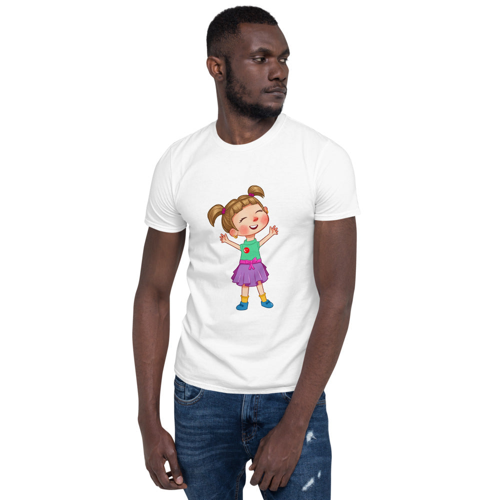 Ela Character Unisex Softstyle T-Shirt, Roots & Talks - lifestyle photo 3