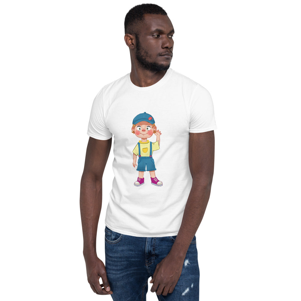 Giray Character Unisex Softstyle T-Shirt, Roots & Talks - lifestyle photo 3