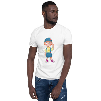 Giray Character Unisex Softstyle T-Shirt, Roots & Talks - lifestyle photo 3