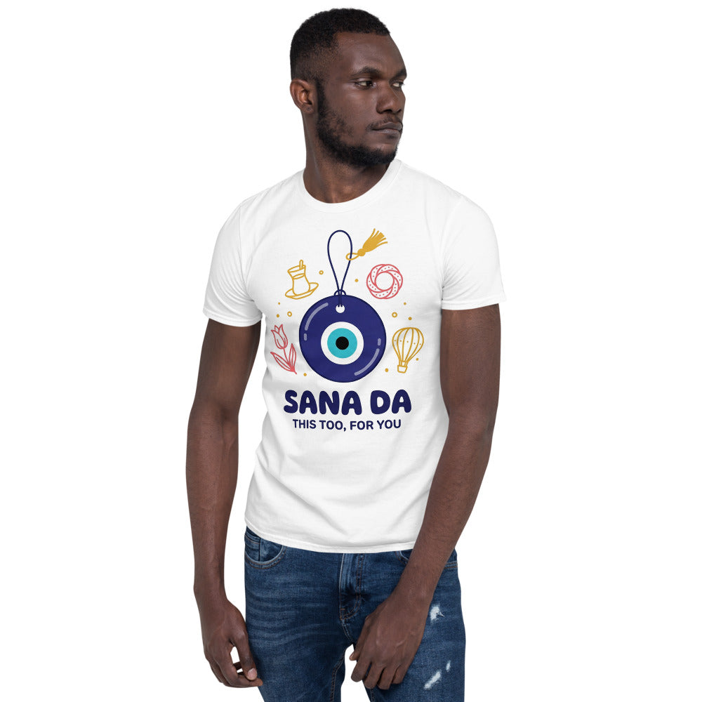 Sana Da Unisex Softstyle T-Shirt, Roots & Talks - lifestyle photo 3