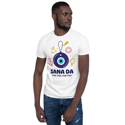 Sana Da Unisex Softstyle T-Shirt, Roots & Talks - lifestyle photo 3