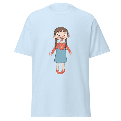 Eylül Character Unisex Classic T-Shirt, Roots & Talks - Light Blue