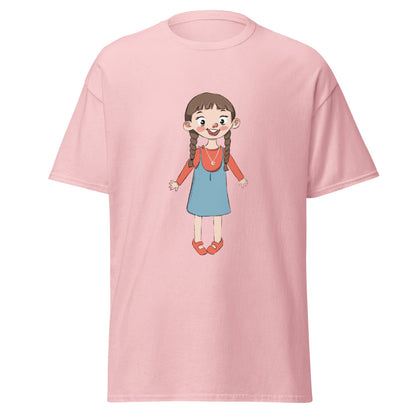 Eylül Character Unisex Classic T-Shirt, Roots & Talks - Light Pink