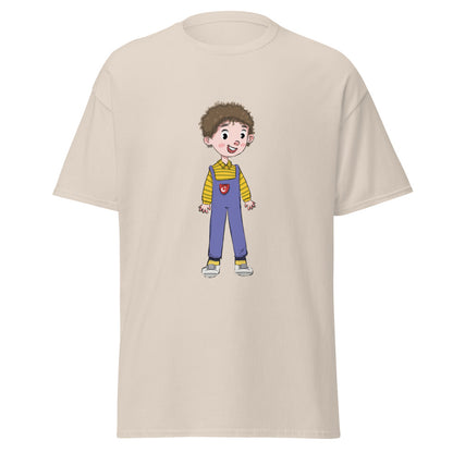 Ahmet Character Unisex Classic T-Shirt, Roots & Talks - Natural