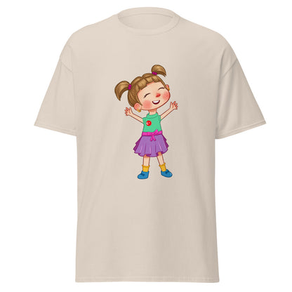 Ela Character Unisex Classic T-Shirt, Roots & Talks - Natural