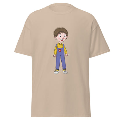 Ahmet Character Unisex Classic T-Shirt, Roots & Talks - Sand