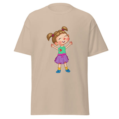 Ela Character Unisex Classic T-Shirt, Roots & Talks - Sand