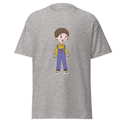Ahmet Character Unisex Classic T-Shirt, Roots & Talks - Sport Grey
