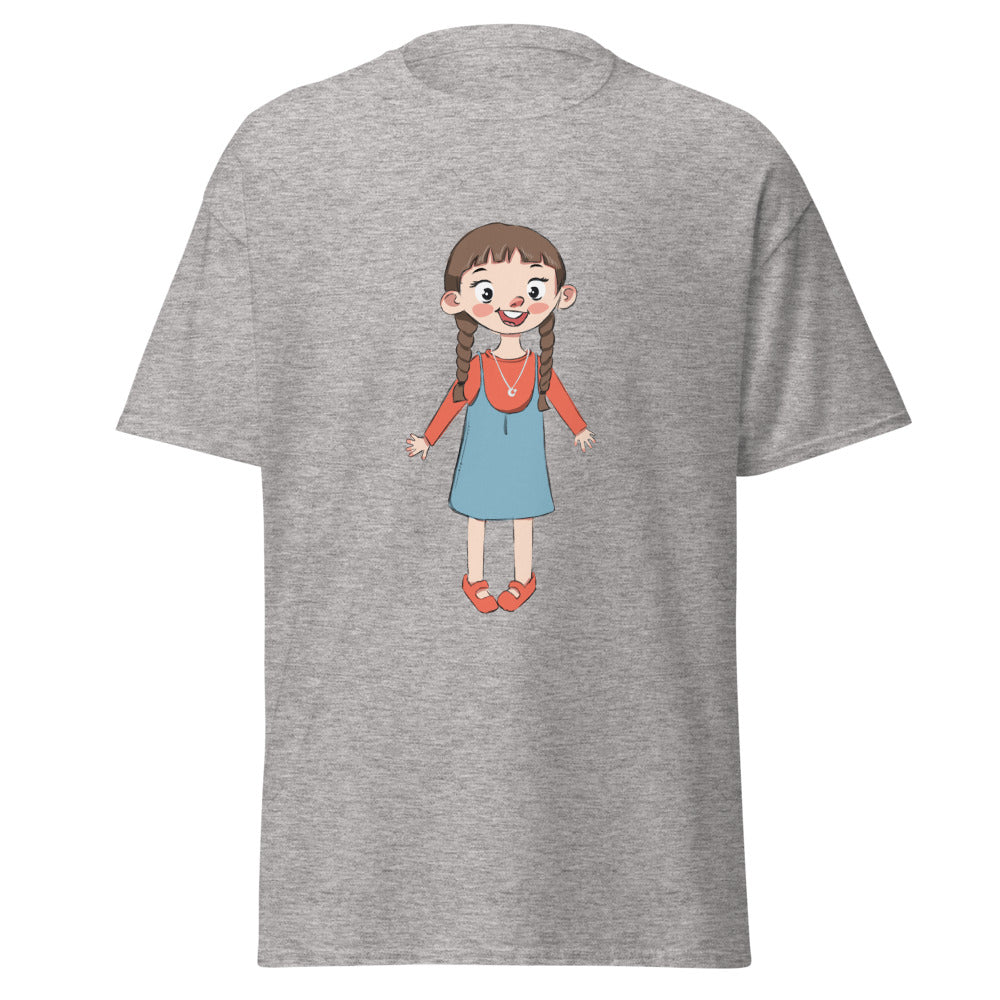 Eylül Character Unisex Classic T-Shirt, Roots & Talks - Sport Grey