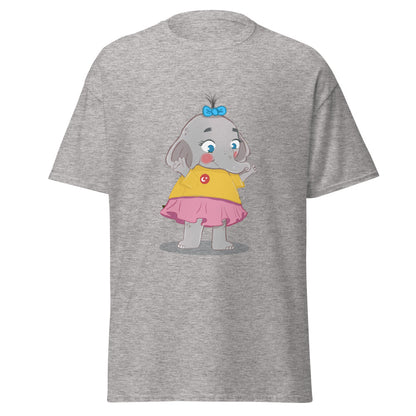 Filiz Elephant Unisex Classic T-Shirt, Roots & Talks - Sport Grey