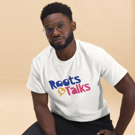 Roots & Talks Logo Unisex Classic T-Shirt - lifestyle photo 1