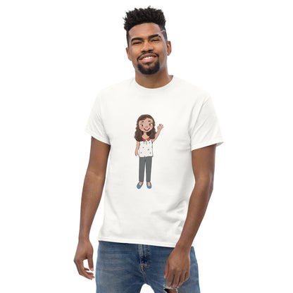 Defne Character Unisex Classic T-Shirt, Roots & Talks - lifestyle photo 3