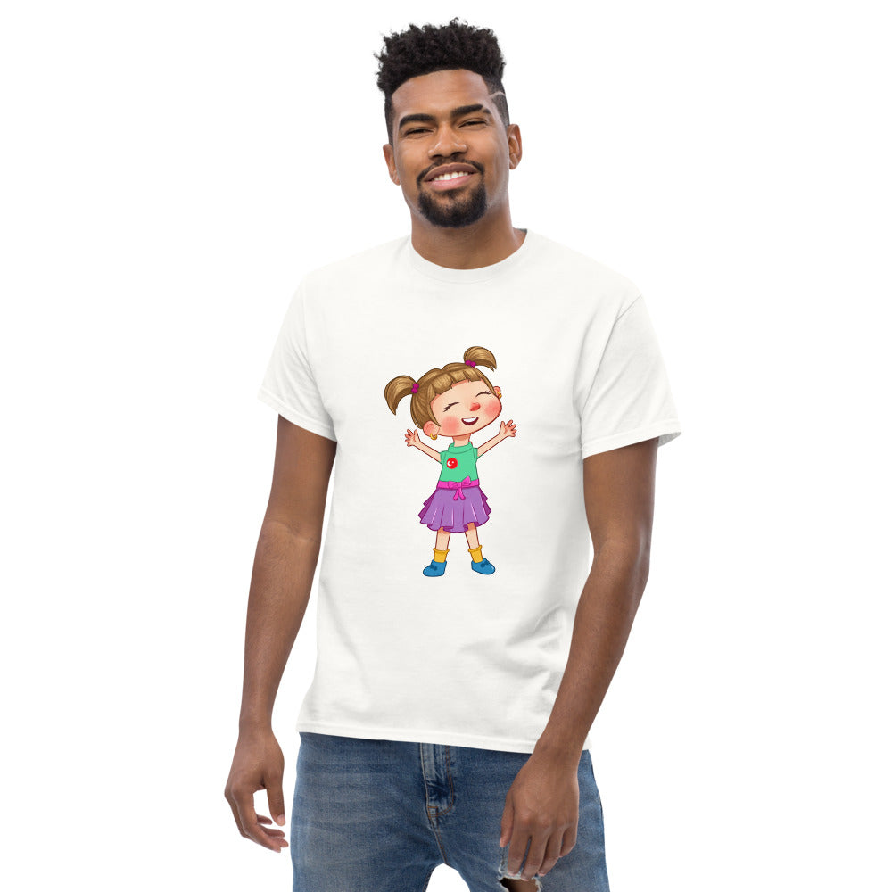 Ela Character Unisex Classic T-Shirt, Roots & Talks - lifestyle photo 3