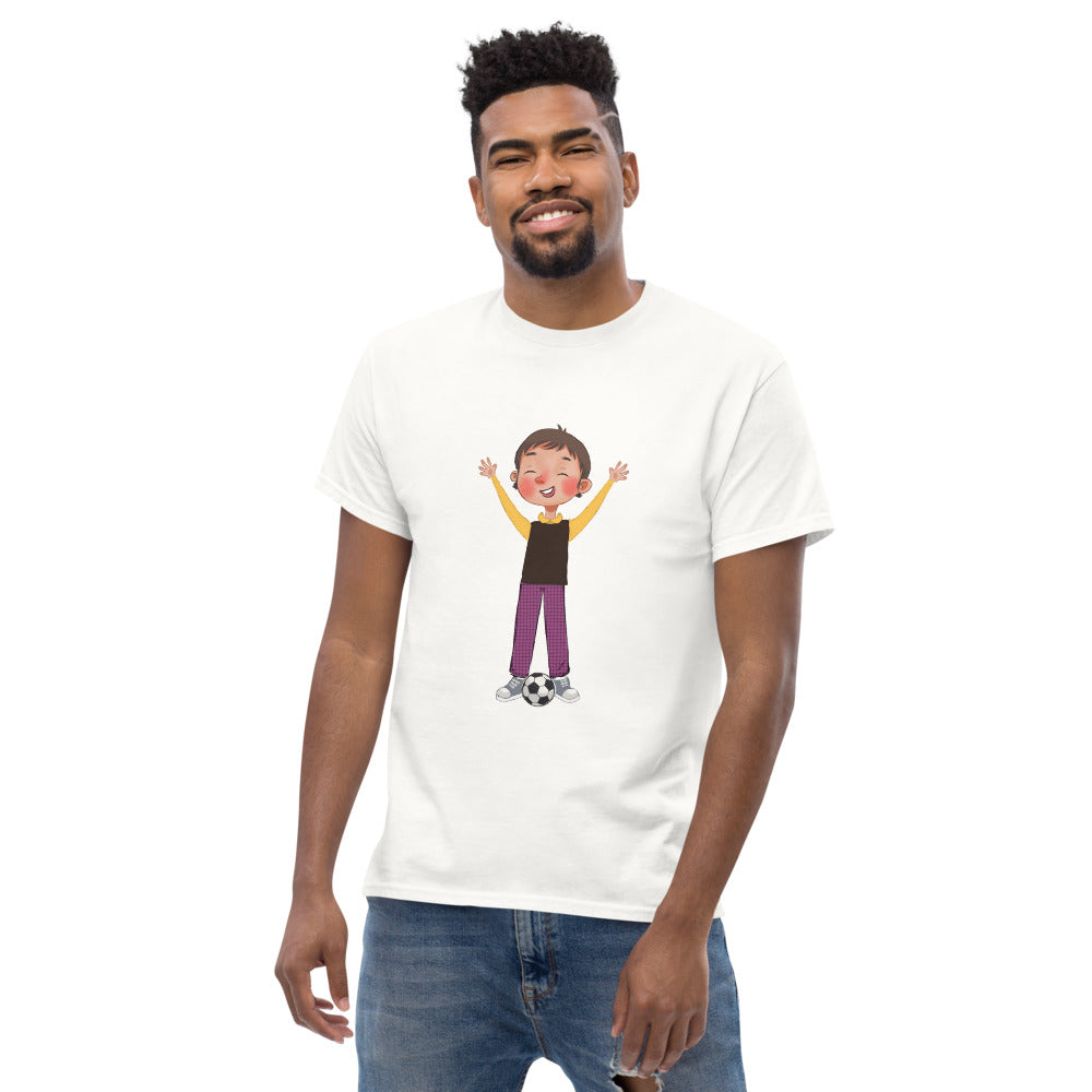 Gazi Character Unisex Classic T-Shirt, Roots & Talks - lifestyle photo 3