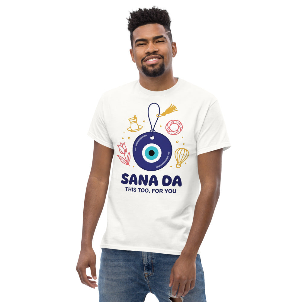 Sana Da Unisex Classic T-Shirt, Roots & Talks - lifestyle photo 3