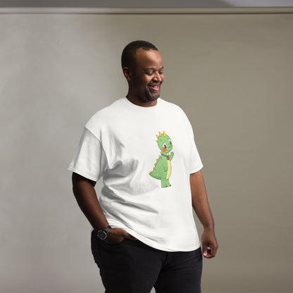 Dino Dinosaur Unisex Classic T-Shirt, Roots & Talks - lifestyle photo 2