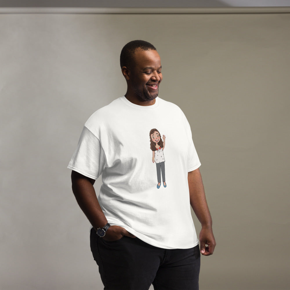 Defne Character Unisex Classic T-Shirt, Roots & Talks - lifestyle photo 2