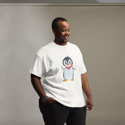 Pingucan Penguin Unisex Classic T-Shirt, Roots & Talks - lifestyle photo 2