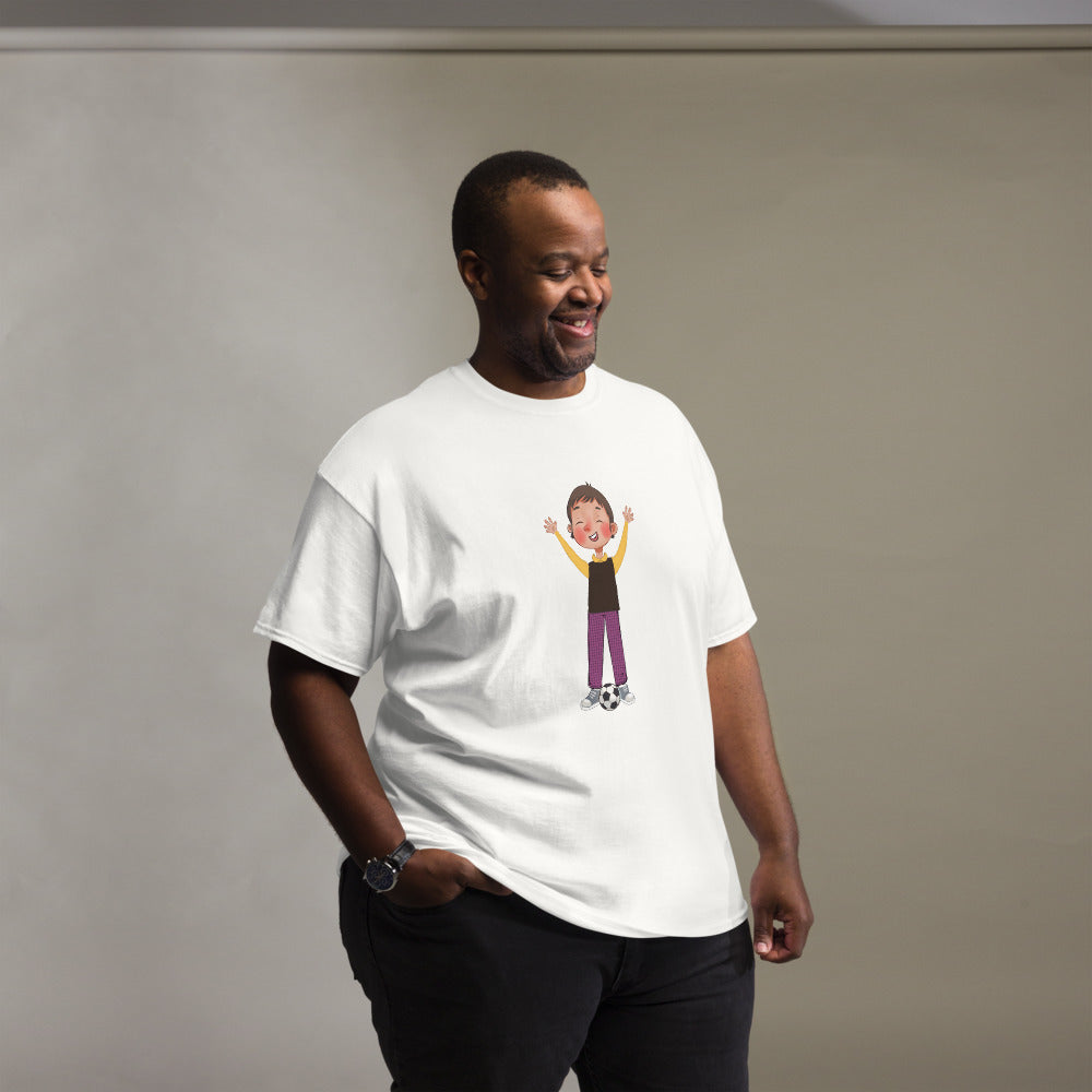 Gazi Character Unisex Classic T-Shirt, Roots & Talks - lifestyle photo 2