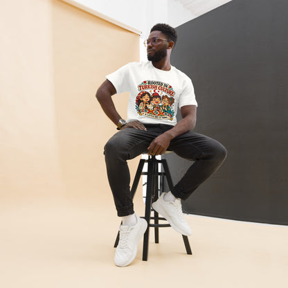 Rooted in Turkish Culture Unisex Classic T-Shirt, Roots & Talks - lifestyle photo 1