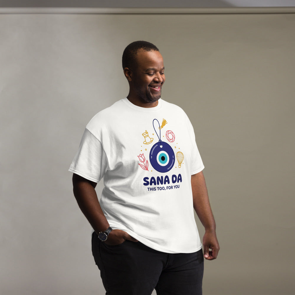Sana Da Unisex Classic T-Shirt, Roots & Talks - lifestyle photo 2