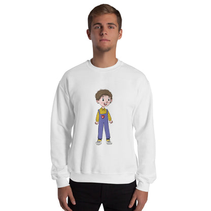 Ahmet Character Unisex Crewneck Sweatshirt, Roots & Talks - lifestyle photo 2