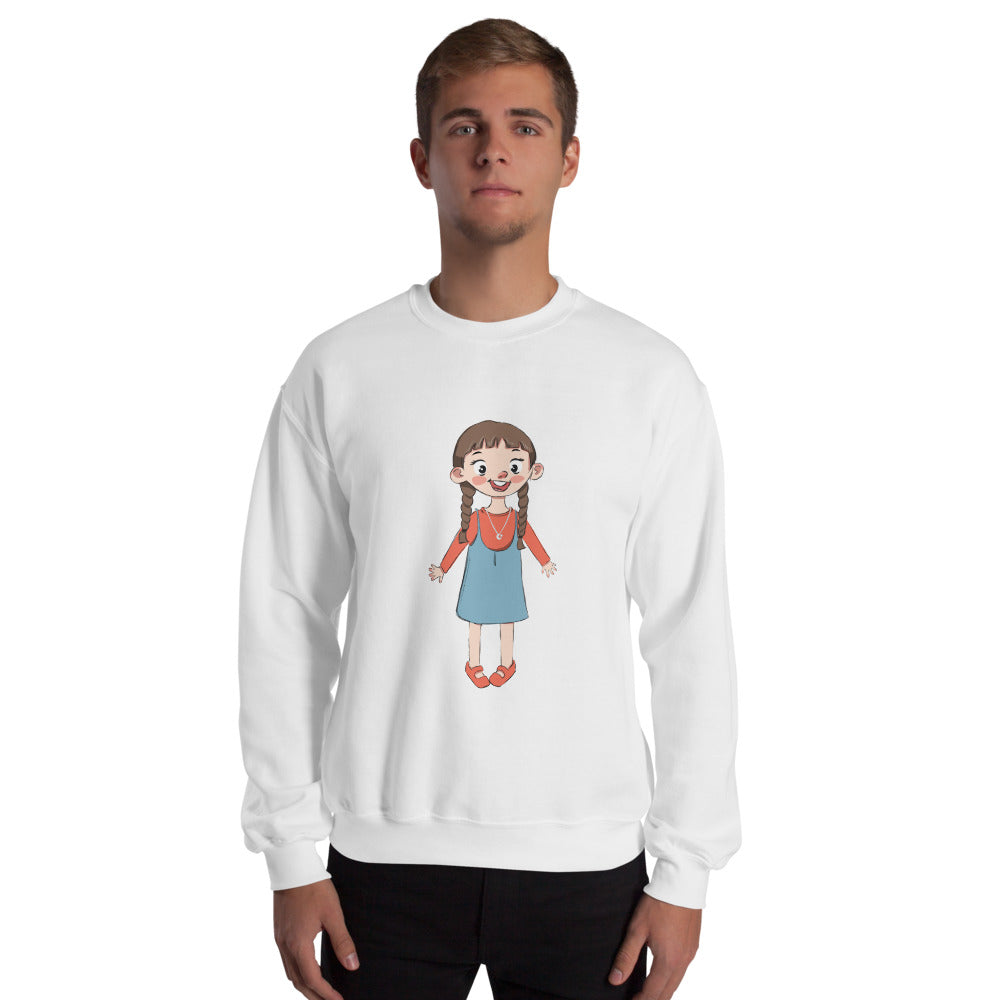 Eylül Character Unisex Crewneck Sweatshirt, Roots & Talks - lifestyle photo 2