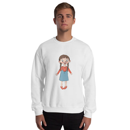 Eylül Character Unisex Crewneck Sweatshirt, Roots & Talks - lifestyle photo 2