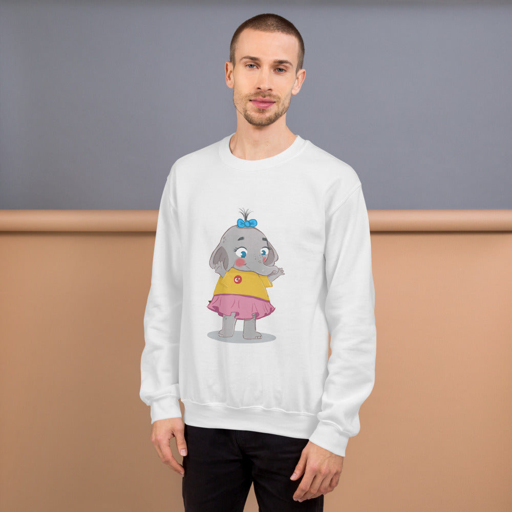 Filiz Elephant Unisex Crewneck Sweatshirt, Roots & Talks - lifestyle photo 1