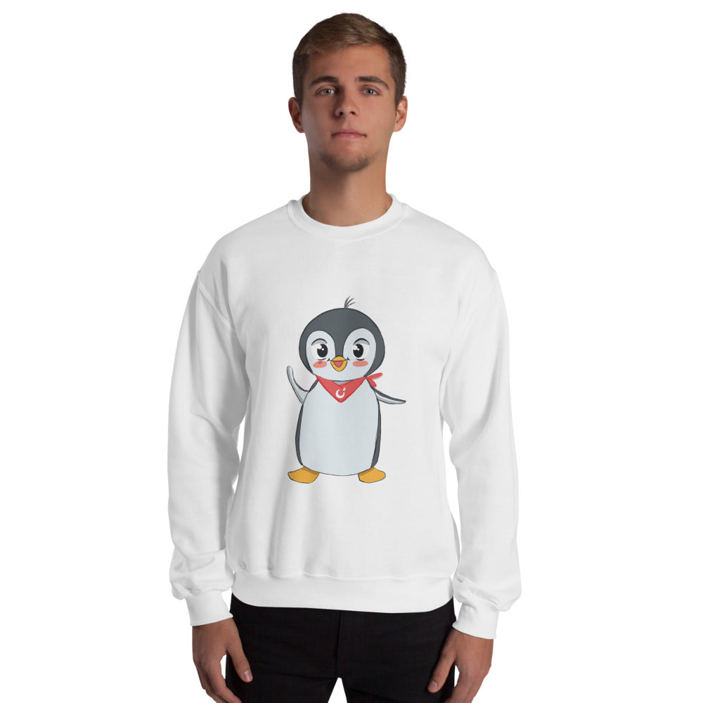 Pingucan Penguin Unisex Crewneck Sweatshirt, Roots & Talks - lifestyle photo 2