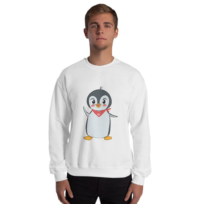 Pingucan Penguin Unisex Crewneck Sweatshirt, Roots & Talks - lifestyle photo 2