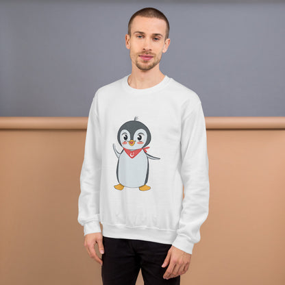 Pingucan Penguin Unisex Crewneck Sweatshirt, Roots & Talks - lifestyle photo 1