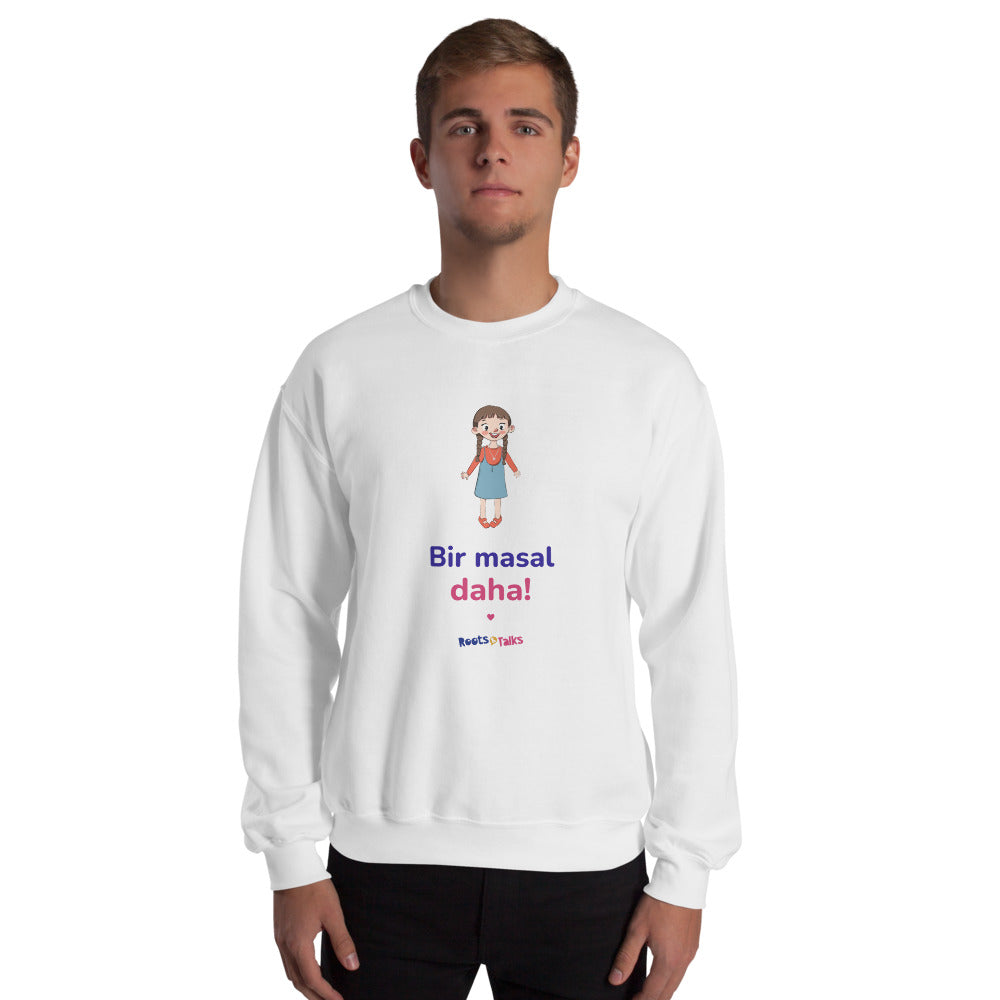 Bir Masal Daha Unisex Crewneck Sweatshirt, Roots & Talks - lifestyle photo 2