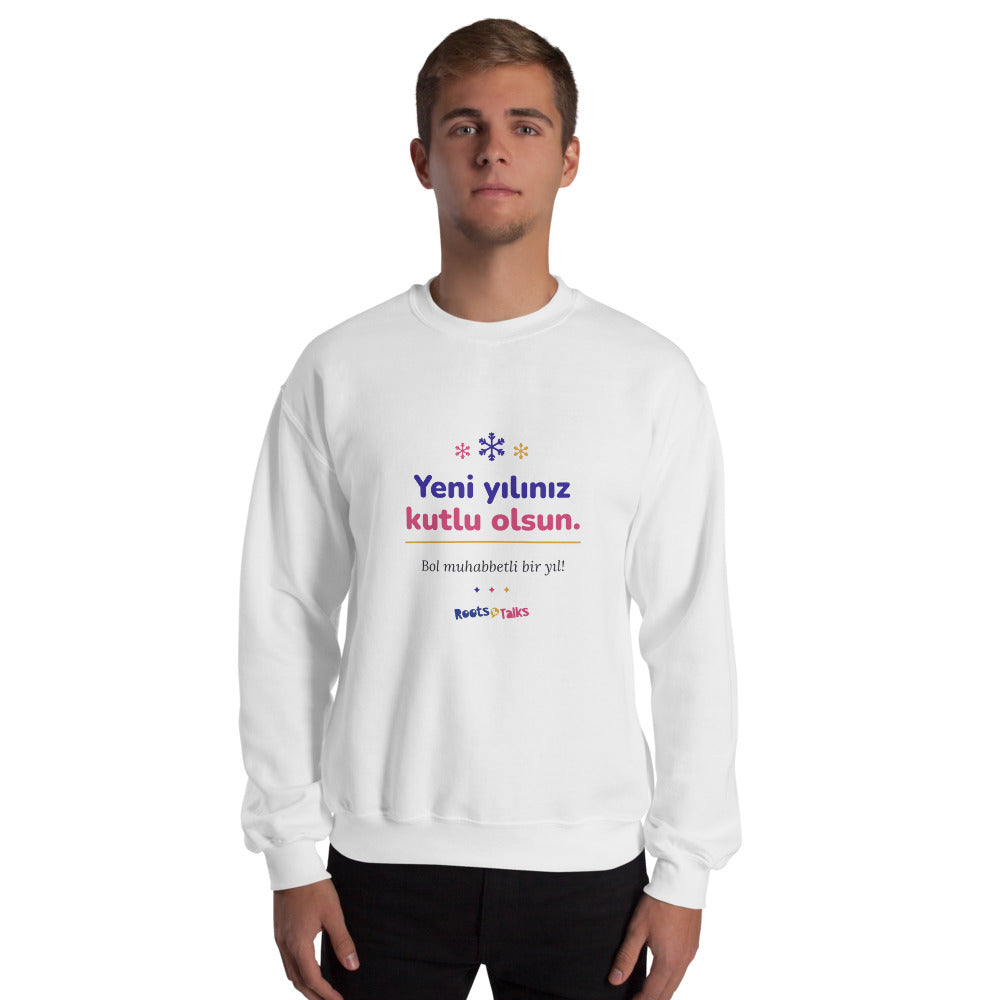 Yeni Yılınız Kutlu Olsun Unisex Crewneck Sweatshirt, Roots & Talks - lifestyle photo 2