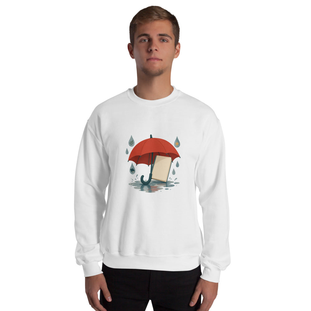 Word Umbrella Unisex Crewneck Sweatshirt, Roots & Talks - lifestyle photo 2