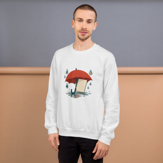 Word Umbrella Unisex Crewneck Sweatshirt, Roots & Talks - lifestyle photo 1