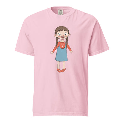 Eylül Character Unisex Garment-Dyed Heavyweight T-Shirt, Roots & Talks - Blossom